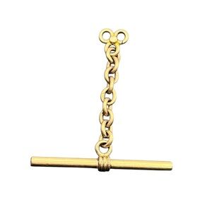 Albert pocket watch Victorian gold filled t bar